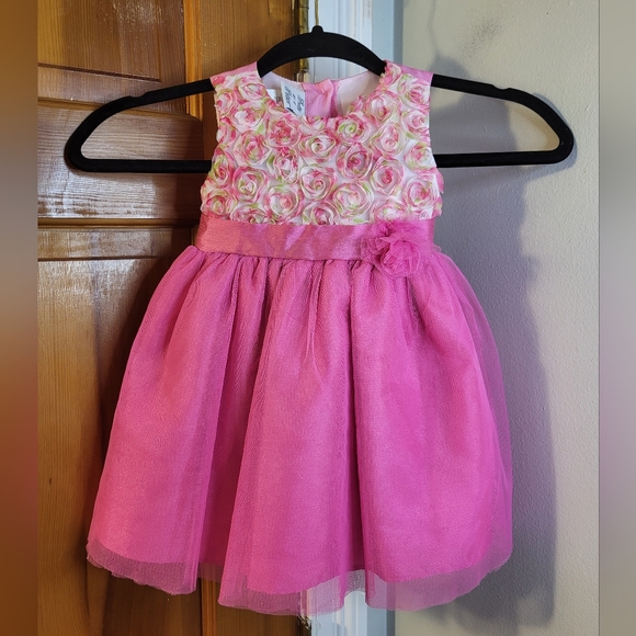 Pretty As A Picture Toddler Puffy Dress - Picture 1 of 12